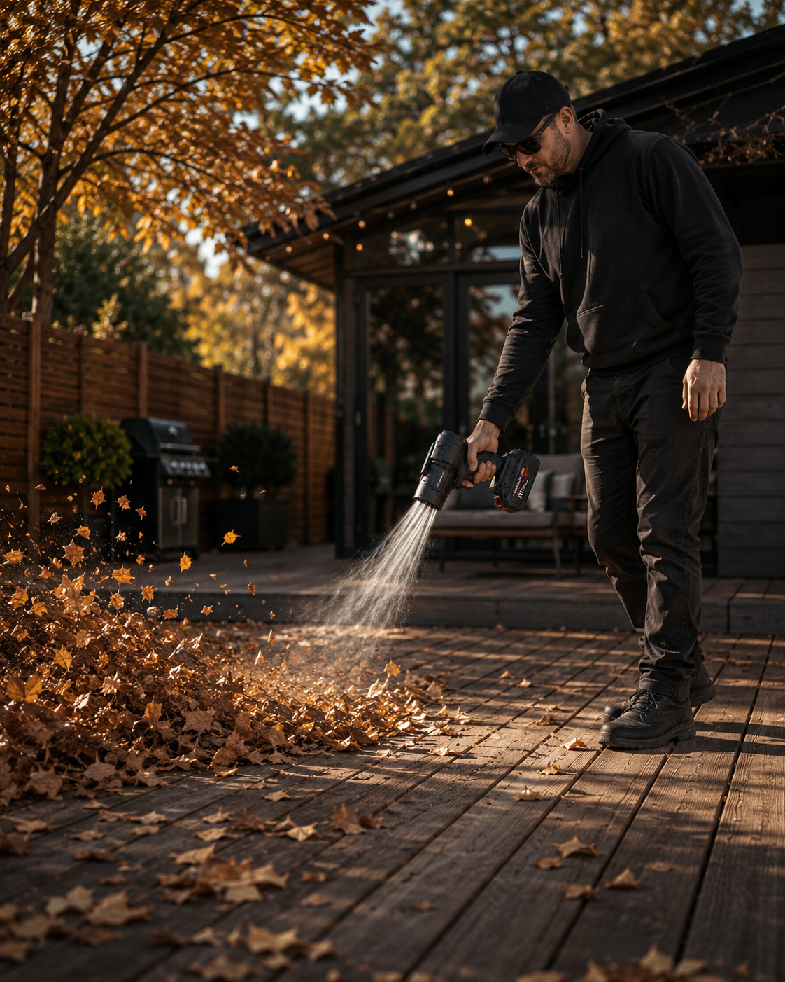 Leaves don't stand a chance.
